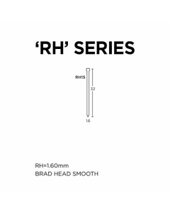 Senco RH15EAA RH Brads 1.6mm x 32mm