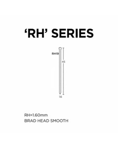 Senco RH19EAA SENCO RH Brads 1.6mm x 45mm (B