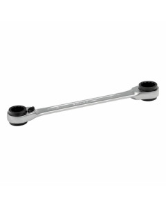 30-36mm Ratcheting Ring Wrench with Chrome Finish 360mm