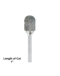Toolex SC8DC Burr Cyli Rad End 1-4