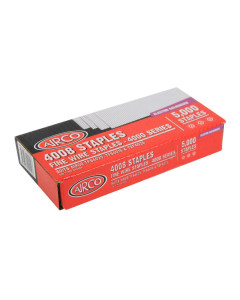 Airco Fine Wire Staples 4000 Series - 5000 Pack