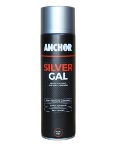 Anchor Silver Gal Galvanising Spray Paint - 400g