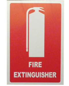 Extinguisher Location Sign (225mm x 150mm)