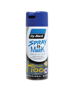 Spray & Mark Marking Out Paint 350g - Blue