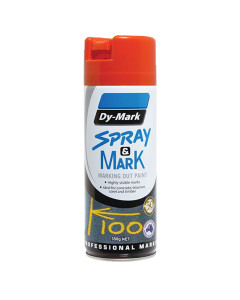 Spray & Mark Marking Out Paint 350g - Orange