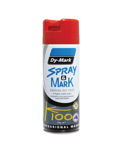 Spray & Mark Marking Out Paint 350g - Red