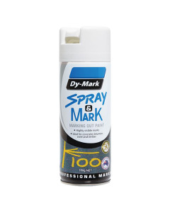 Spray & Mark Marking Out Paint 350g - White