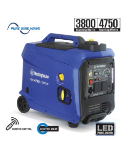 4750W 4-Stroke Electric Start Petrol Digital Inverter Generator iGen4750s