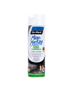 Mine Marking Paint Non-Flammable Hz Vertical 400g - White