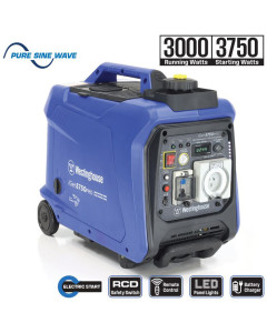 3750W 4-Stroke Electric Start Petrol Digital Inverter Generator iGen3750PRO