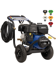 Pressure Washer 3800PSI Onboard Soap Tank, Spray Gun and Wand