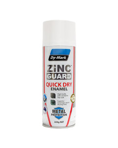 Zinc Guard Quick Dry N63 High Gloss Enamel 325g - White
